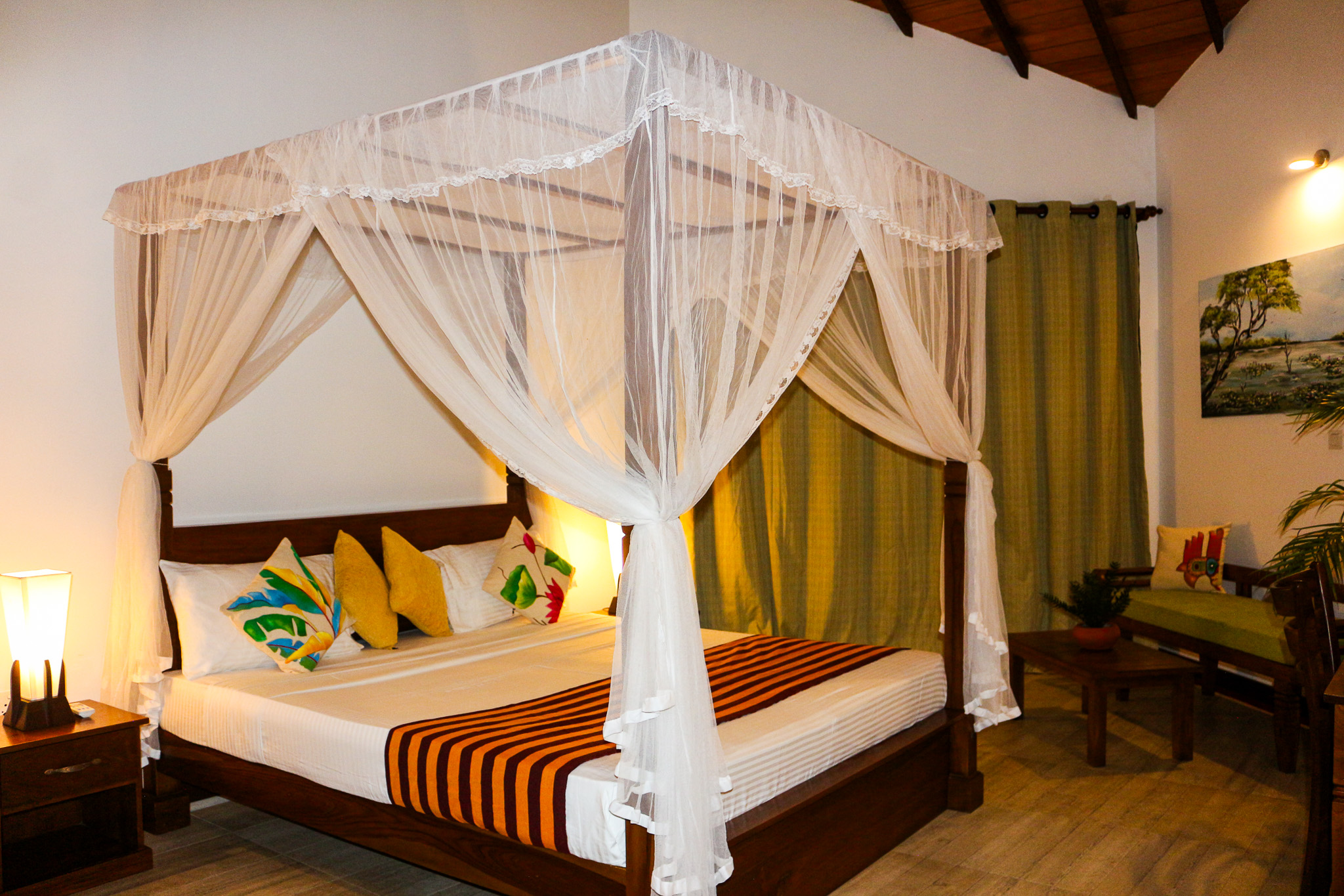 Standard double room interior